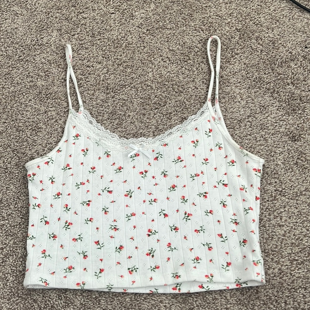 skylar floral tank